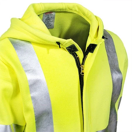 Tingley Sweatshirts: Men's High-Visibility S88122 Flame-Resistant Hooded Sweatshirt 5 Tingley Sweatshirts: Men's High-Visibility S88122 Flame-Resistant Hooded Sweatshirt - Image 3