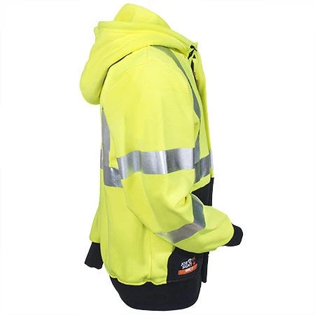 Tingley Sweatshirts: Men's High-Visibility S88122 Flame-Resistant Hooded Sweatshirt 3 Tingley Sweatshirts: Men's High-Visibility S88122 Flame-Resistant Hooded Sweatshirt
