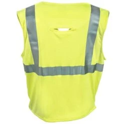 Tingley Vests: Men's High-Visibility FR V81622 Reflective Lime Safety Vest -Work Attire Shop tingley v81622 b 01