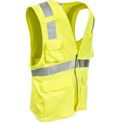 Tingley Vests: Men's V81832 High-Visibility Flame-Resistant Safety Vest -Work Attire Shop tingley v81832 r 01