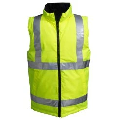 Tingley Vests: Men's Hi-Vis V26022 Reversible Insulated Vest 7 Tingley Vests: Men's Hi-Vis V26022 Reversible Insulated Vest -Work Attire Shop v26022 1