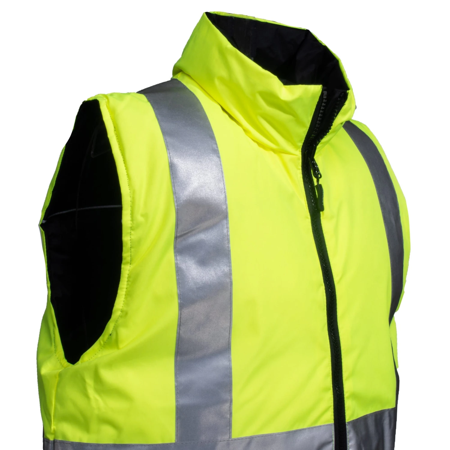 Tingley Vests: Men's Hi-Vis V26022 Reversible Insulated Vest 3 Tingley Vests: Men's Hi-Vis V26022 Reversible Insulated Vest