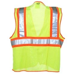 Tingley Vests: Unisex Neon Green Two-Tone V70642 High-Visibility Work Vest 7 Tingley Vests: Unisex Neon Green Two-Tone V70642 High-Visibility Work Vest -Work Attire Shop v70642 tingleyb 01