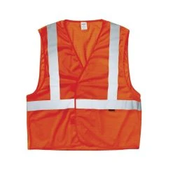 Wolverine Vests: Men's W1140700 820 Orange Packable Vest