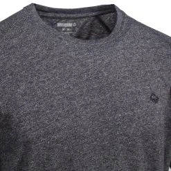 Wolverine Shirts: Men's W1205150 003 Black Heather Edge Short Sleeve Shirt