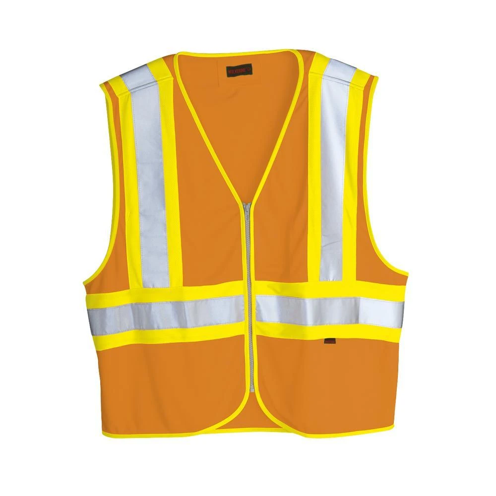 Wolverine Vests: Mile Marker W1108900 820 Men's Hi Vis Orange Vest 3 Wolverine Vests: Mile Marker W1108900 820 Men's Hi Vis Orange Vest