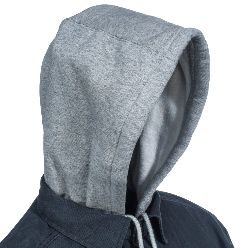 Wolverine Shirts: Men's W1203890 045 Grey Overman Hooded Shirt Jacket 6 Wolverine Shirts: Men's W1203890 045 Grey Overman Hooded Shirt Jacket - Image 4