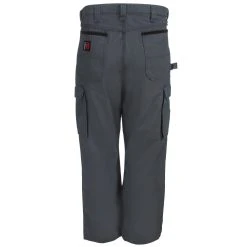 Wrangler Riggs Pants: Men's 3W060 ST Slate Grey Ripstop Ranger Pants -Work Attire Shop wrangler 3w060st b 01 2