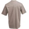 Wrangler Riggs Shirts: Men's Oatmeal Heather 3W760 OH Short Sleeve Henley Shirt -Work Attire Shop wrangler 3w760oh b 01