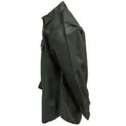 Wrangler Shirts: Men's Dark Green MS70519 Cowboy Cut Long Sleeve Twill Shirt -Work Attire Shop wrangler ms70519 2